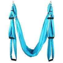 Гамак для йоги 250x150 см, цвет голубой
