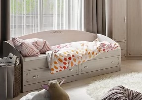 Кровать с 2-мя ящиками «Ариэль»